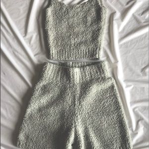 SKIMS Cozy Knit Short Set